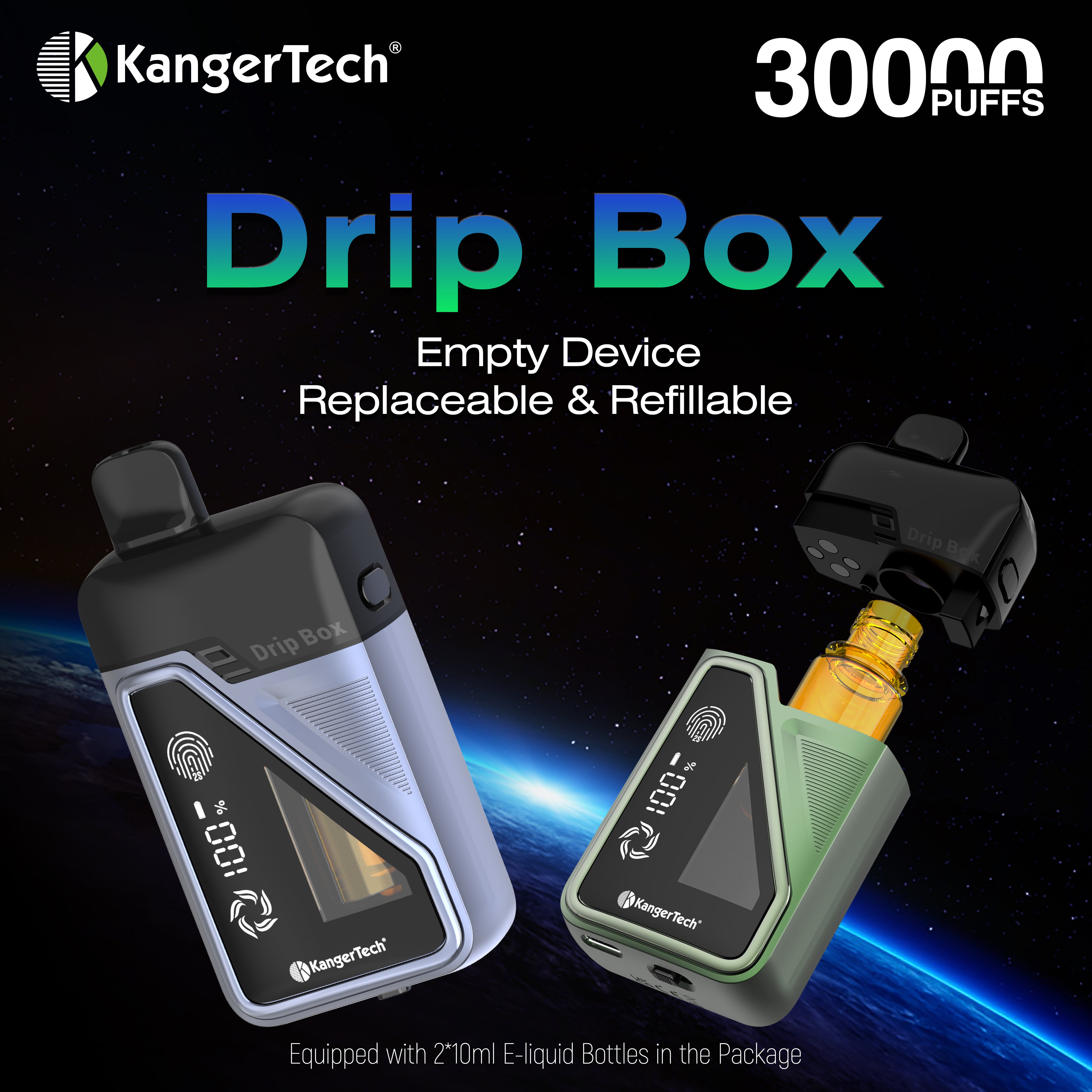 KangerTech Drip Box 30000 Disposable Vape