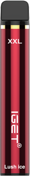 IGET XXL 1800 Puffs Battery 950 mAh Disposable Vape