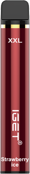 IGET XXL 1800 Puffs Battery 950 mAh Disposable Vape