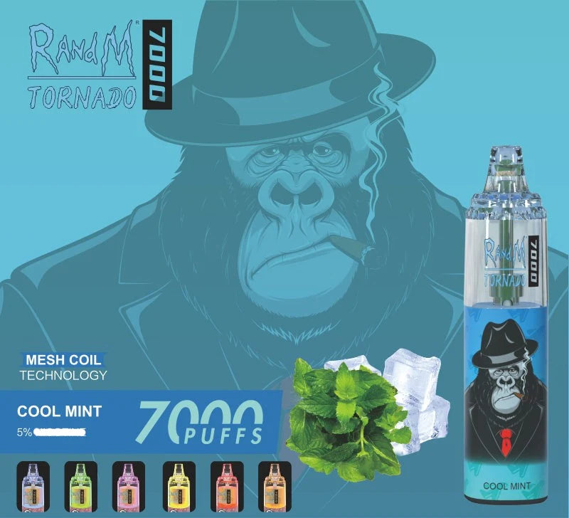 RandM Tornado 7000 Puffs Airflow Control Disposable Vape